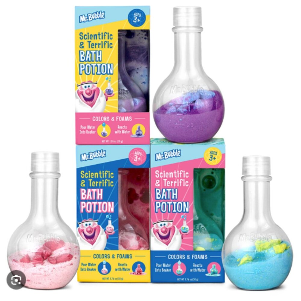 Mr Bubble Scientific & Terrific New Bath Potion Ages 3+